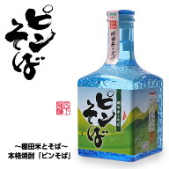 【ミニボトル】 本格焼酎 ピンそば 300ml 宮下酒造[おもしろ ゴルフ お酒][ゴルフコンペ景品 ゴルフコン…