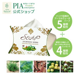 パッションソープ 50g [ 無添加 固形石鹸 石けん オーガニック インド アーユルヴェーダ ハーブ ヘナ ニーム シカカイ アムラ リータ 洗顔 フェイスケア ボディケア ボディソープ ノンケミカル しっとり 敏感肌 乾燥肌 無着色 ]