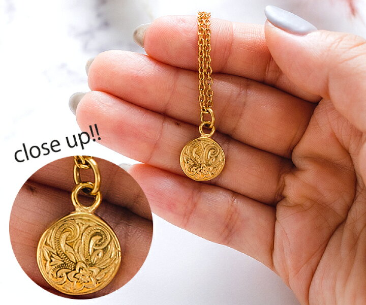 楽天市場】ハワイアンジュエリー ネックレス ステンレス コイン coin  