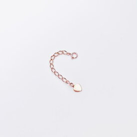 ネックレス 延長チェーン PG ピンクゴールド 5cm シルバー silver 925 レディース アジャスター チェーン K18 18金 お探しの方にも おすすめ つけっぱなし 長さ 調整 アレルギー対応 ニッケルフリー 2つご購入で メール便 送料無料