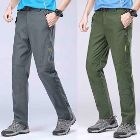 メンズ レディース パンツ 暖かい 防水 防風 通気性 耐摩耗性 保温 ベルベット素材 冬 春秋 アウトドア 登山用 カジュアル 無地 大きいサイズ 黒 グレー 緑