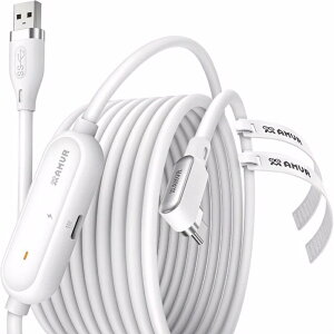 P[u 5m }[dCompatible with Quest3S/Quest3/Quest 2/Pico 4/Pico 4 Ultra L^NP[u USB 3.0  Type C R[hQ[PC/Steam VR p5Gbpsf[^]ANZT[