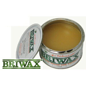 ●ブライワックス クリヤー [370ml] BRIWAX・cLear・トルエンフリー・蜜蝋ワックス・保護・つや出し・着色・家具