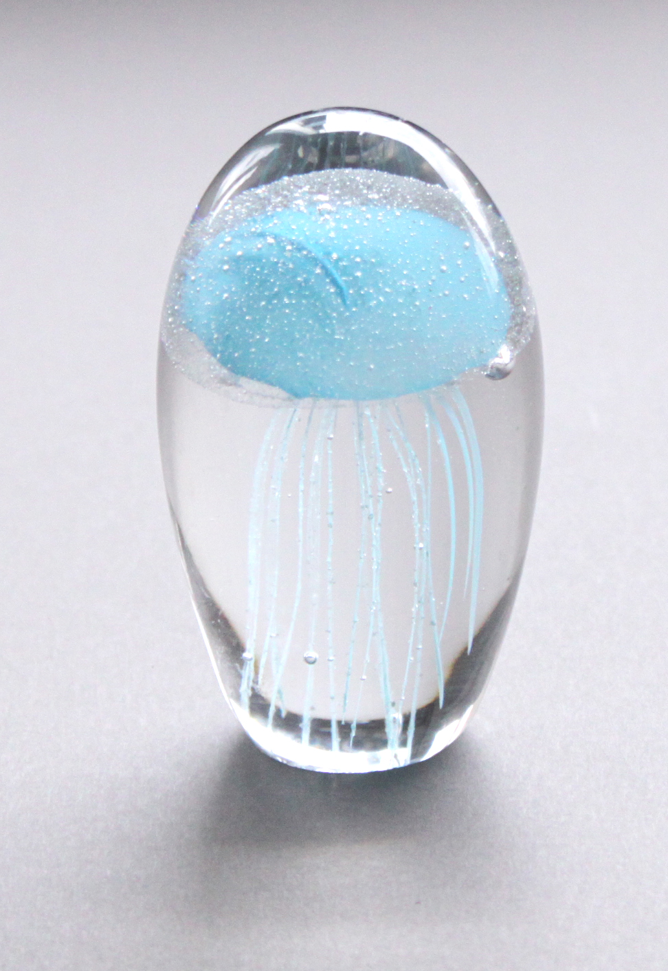 癒し クラゲ ガラス LEDコースター クラフトガラスワーク 最低価格の ジェリーフィッシュ 春のコレクション