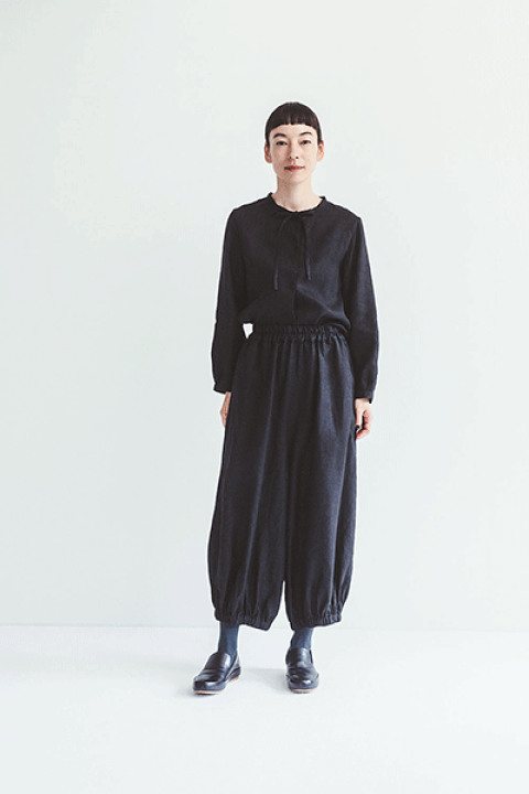 大吉さんfog line workレヴィパンツ未使用品 新品未使用】fog linen work レヴィパンツ もんぺ バルーン