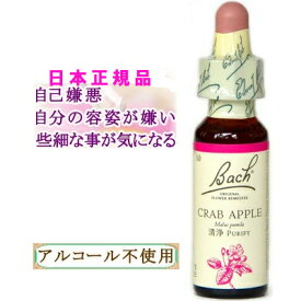 バッチフラワーレメディ クラブアップル 癒しグッズ-失意と絶望 10ml 1本