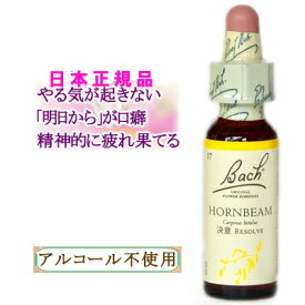 バッチフラワーレメディ ホーンビーム 癒しグッズ-内心の不確かさ 10ml 1本