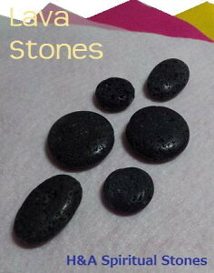 �A���}�����炵�č���̐� �����@�X�g�[�� �~�` ��20×H8�`10mm ���o�X�g�[�� Lava Stone �V�R�� �p���[�X�g�[�� �t���O�����X�X�g�[�� ���[���։\