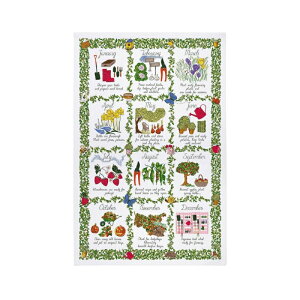 ULSTER WEAVERS AX^[EB[o[Y eB[^I Rbg Gardeners Calendar K[fi[YJ_[2 Lb`NX z ؂ ^yXg[ Ǒ O[ 100% Cotton Mtg v[g 