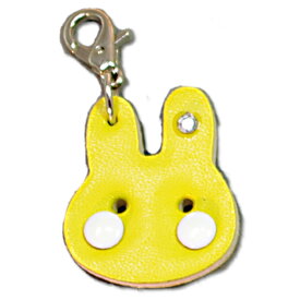 定形外郵便限定 送料無料クリスタル/うさぎのチャーム小