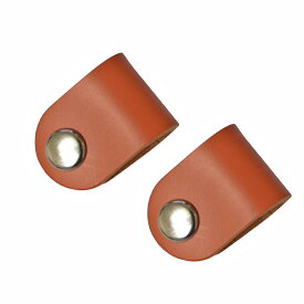 定形外郵便限定 送料無料本革 牛革 イヤホンコードマネージャー Sサイズ 2個セットケーブルホルダー コードクリップ 日本製 手作り