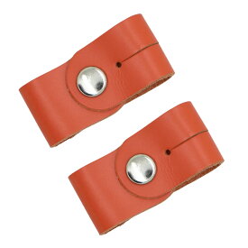 定形外郵便限定 送料無料本革 牛革 イヤホンコードマネージャー Mサイズ 2個セットケーブルホルダー コードクリップ 日本製 手作り