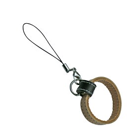 定形外郵便限定 送料無料リングストラップ 大 iPhone レザーリングストラップ フィンガーストラップ 本革 日本製