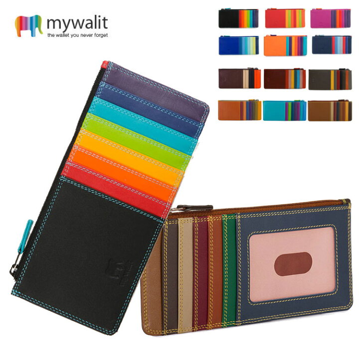 楽天市場】【お種銭付】 mywalit カーフ レザー 財布 フラグメント 