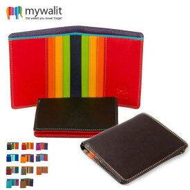 【お種銭付】 mywalit 財布 二つ折り ミニ財布 カーフ レザー 2つ折り カードケース 薄い コンパクト ウォレット MY132 マイウォリット マイウォレット レディース メンズ ギフト プレゼント