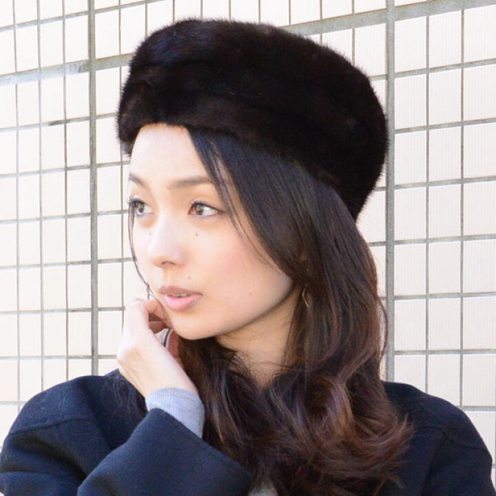 楽天市場】ミンク ファー コサック 帽子 ハット ロシアン帽 送料無料 