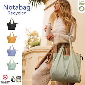 Notabag ノットアバッグ トートバッグ リサイクル エコ サスティナブル Tote Recycled NTBT01 軽量 男女兼用 エコバッグ コンパクト 旅行 鞄 メンズ レディース ギフト プレゼント ドイツ