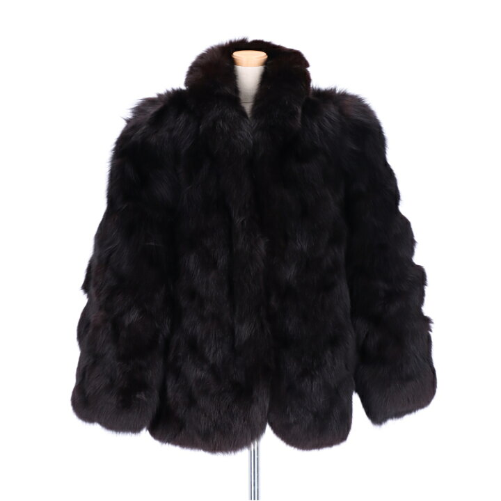 楽天市場】圧倒的ボリューム SAGA サガ ブルーフォックス ファー  