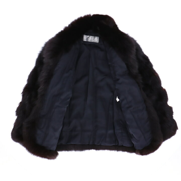 楽天市場】圧倒的ボリューム SAGA サガ ブルーフォックス ファー  