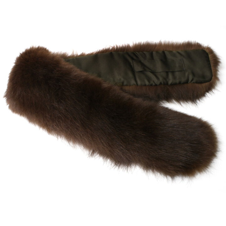 楽天市場】日本製 SAGA サガ ブルーフォックス ファー マフラー  