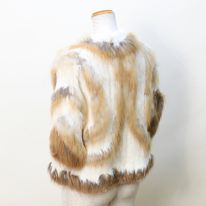 スワカラ/フォックスラウンドトリミングケープ/ボレロ 