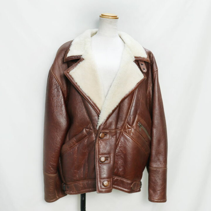 楽天市場】本革 ラム レザー ・ ファー ライダース ジャケット W 
