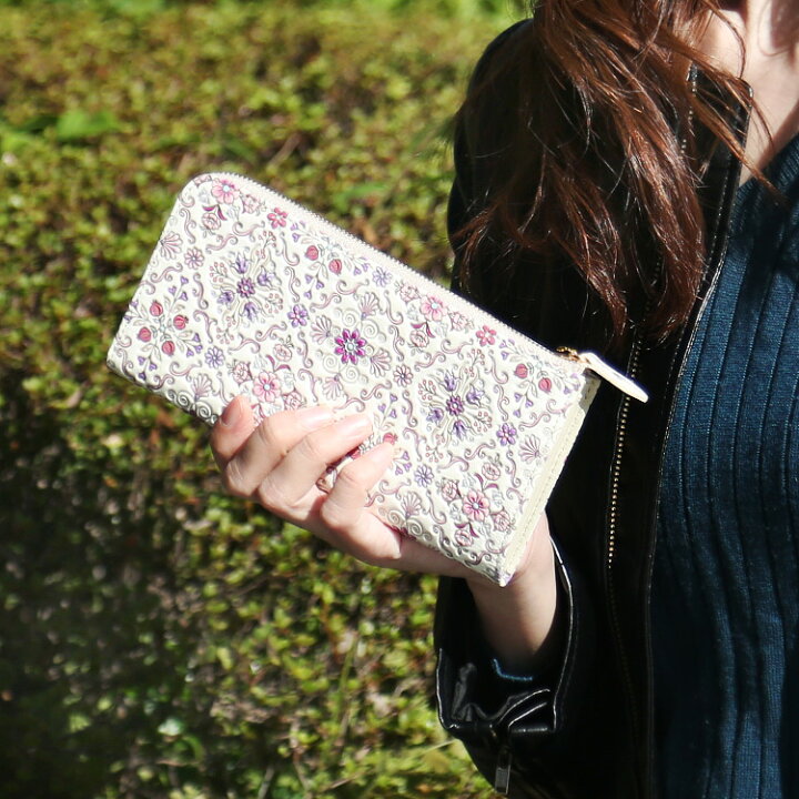 楽天市場】【お種銭付】 【 浅草文庫 】 L字ファスナー 長財布  