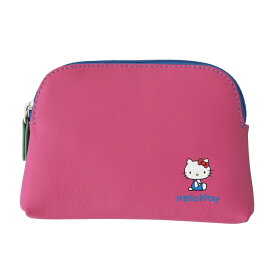 【お種銭付】 mywalit KITTY ハローキティ ポーチ コインケース Pouch M キティちゃん コラボ レザー 小銭入れ 牛革 カーフ キーケース MY1379 かわいい マイウォリット マイウォレット レディース メンズ ギフト プレゼント