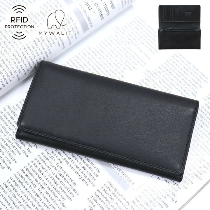 楽天市場】【お種銭付】 日本限定 mywalit RFID 長財布 ブラック 