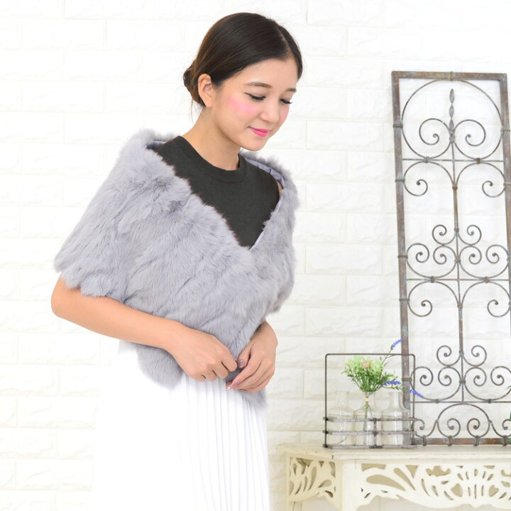 SCOT CLUB - ラビットファー ショール ボレロ スコットクラブ 新品の  