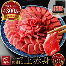 お中元馬刺し【7/15迄！P5倍＆半額クーポン4300円！約8人前】半額 馬刺し 上赤身 400g 馬肉 ギフト グルメ お中元 プレゼント 馬刺し 霜降り 赤身 グルメ ギフト お中元 馬刺し プレゼント 肉 馬肉 霜降り ギフト 馬肉 赤身 馬刺し 健康 プレゼント おつまみ 馬刺し 赤身
