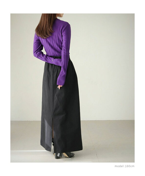 楽天市場】【20%OFF】ランダムリブニット トップス ニット セーター 