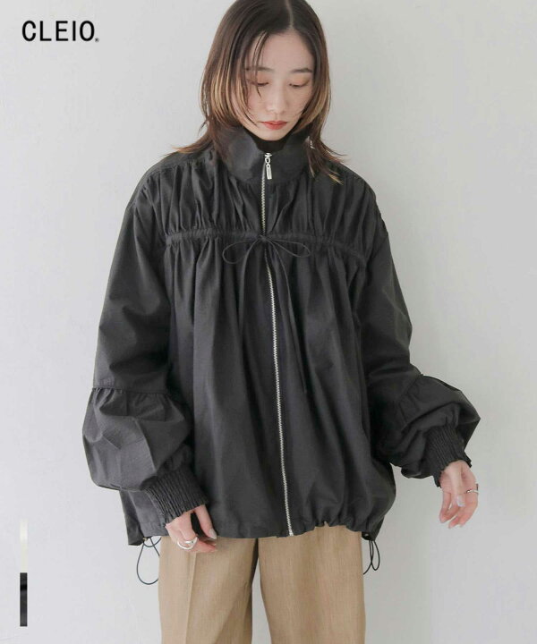 楽天市場】コットンナイロン バルーン ブルゾン トラックジャケット 
