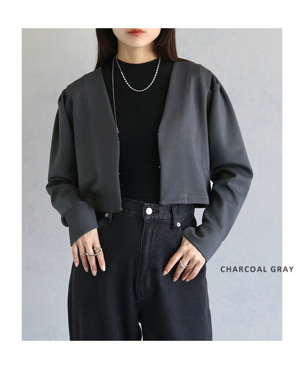 楽天市場】【50%OFF】タック パフスリーブ ジャケット 羽織 ライト 