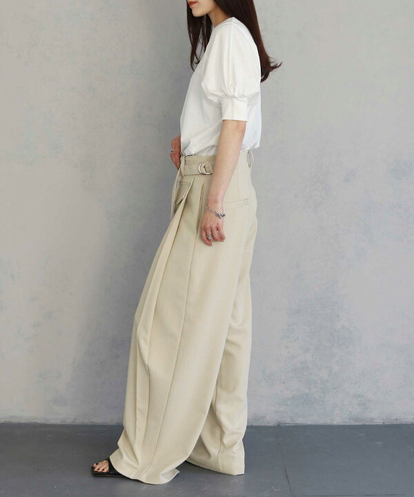 楽天市場】パフスリーブ Tシャツ トップス カットソー デザインTシャツ 