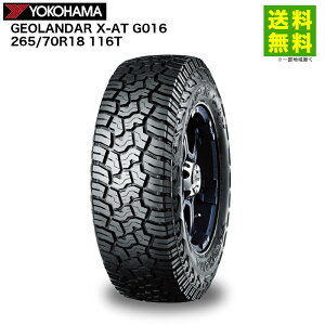 265/70R18 116T GEOLANDAR X-AT G016 �W�I�����_�[ X-AT G016 ���R�n�}�^�C�� YOKOHAMA SUV�p
