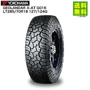 �y��t�Ώ� ���������zLT285/70R18 127/124Q GEOLANDAR X-AT G016 �W�I�����_�[ X-AT G016 ���R�n�}�^�C�� YOKOHAMA SUV�p