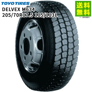 ytΏ z205/70R17.5 115/113L DELVEX M634 g[[^C TOYO ~bNXa | g[[ ^C gbN gbNp^C ^gbN ^gbN CggbN ubN^C I