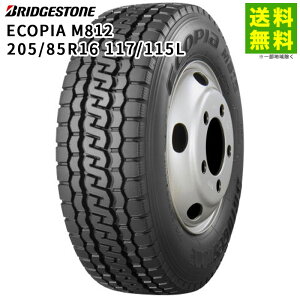 �y��t�Ώ� ���������z205/85R16 117/115N ECOPIA �G�R�s�A M812 �u���a�X�g�� BRIDGESTONE �~�b�N�X�a | �u���W�X�g�� �^�C�� �g���b�N �g���b�N�p�^�C�� ���^�g���b�N �o�� �o�X�p �u���b�N�^�C�� �I�[