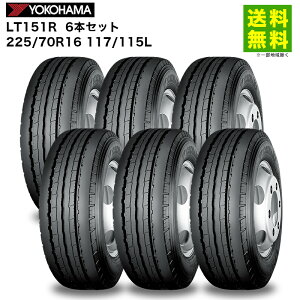 �y��t�Ώ� ���������z6�{�Z�b�g 225/70R16 117/115L LT151R ���R�n�}�^�C�� YOKOHAMA �^�e�i���u�j�a | ���R�n�} �^�C�� �g���b�N �g���b�N�p�^�C�� ���^�g���b�N �_���v �o�X �o�X�p�^�C�� ���u�^�C