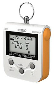 SEIKO セイコー デジタルメトロノーム ネックストラップ付 マンゴーオレンジ DM90D 送料無料