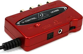 ベリンガー 2入力2出力 デジタル出力搭載USBオーディオインターフェース UCA222 U-CONTROL レッド 送料無料
