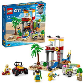レゴ(LEGO) シティ ライフガード本部 60328 おもちゃ ブロック プレゼント ごっこ遊び 男の子 女の子 5歳以上 送料無料