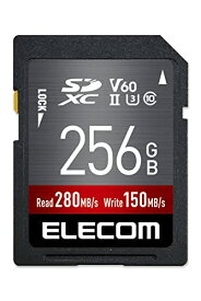 エレコム SDカード 256GB SDXC データ復旧サービス付 UHS-II V60 MF-FS256GU23V6R 送料無料