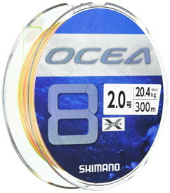 シマノ(SHIMANO) ライン オシア8 300m 2.0号 5カラー LD-A71S 送料無料