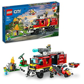 レゴ(LEGO) シティ 消防指令トラック 60374 おもちゃ ブロック プレゼント レスキュー 乗り物 のりもの 男の子 女の子 7 送料無料