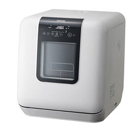 東芝 食洗機 DWS-33A 工事不要 食器洗い乾燥機 1-3人用 ヒーター式 乾燥 UV除菌 節水 コンパクト 卓上 高温水洗浄 ホワ 送料無料