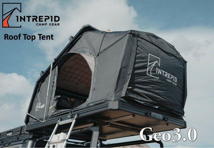 楽天市場】Intrepid製 「GEO 3.0」 正規品 ルーフトップテント 3人就寝 