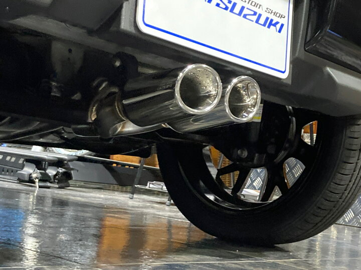 楽天市場】ハスラー専用 （MR92S 2WD用)センター出しマフラーカッター 