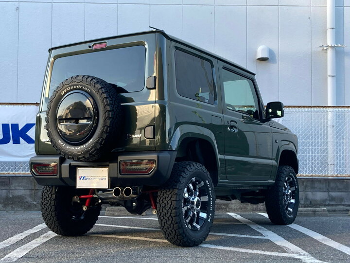 楽天市場】JB74用 5ZIGEN 2本出しマフラー フルセット 車検対応 